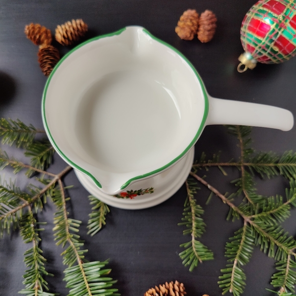 Pfaltzgraff butter warmer 116, 117 pieces | vintage | Christmas Heritage design - Picture 2 of 7